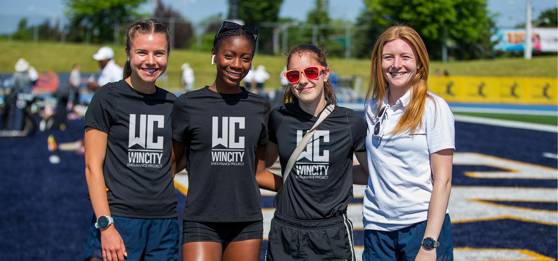 Group of athletes